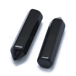 Натуральный бисер из обсидиана&nbsp;G-G795-02-11