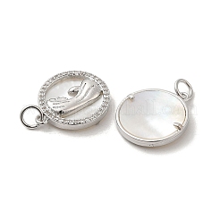 Латунные подвески&nbsp;KK-I656-35P-01