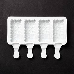 Пищевые силиконовые Молды для мороженого прямоугольной Молды «сделай сам»&nbsp;LS-DIY-D062-03B