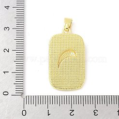 Латунь эмаль подвески&nbsp;KK-Z101-05G-01