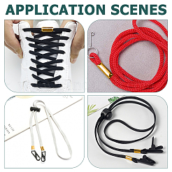 200 шт железные концы тесемки&nbsp;IFIN-ME0001-26