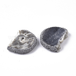 Натуральный дружий кварцевый бисер G-T127-02