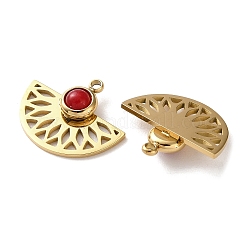 Подвески из окрашенного белого нефрита&nbsp;STAS-L022-556G-01