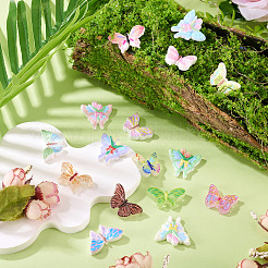 75 шт. 3 стиля кабошонов из непрозрачной эмалевой смолы&nbsp;CRES-TA0001-52