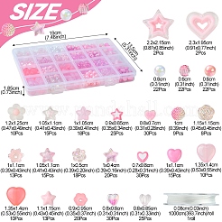 404шт акриловые бусины&nbsp;TACR-FS0001-51