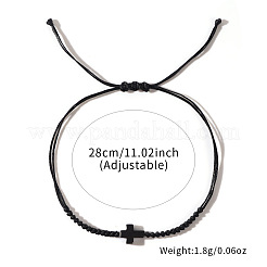 Браслеты из плетеного шнура с искусственными камнями&nbsp;CC2534-1