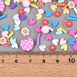 Кабошоны из полимерной глины ручной работы CLAY-N013-14