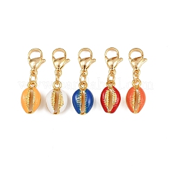 Подвесные украшения из сплава эмали&nbsp;HJEW-JM04031