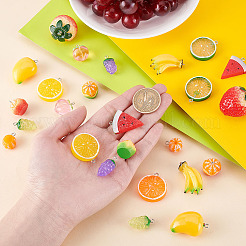 26шт 13 стиля подвески из смолы&nbsp;RESI-GA0001-33