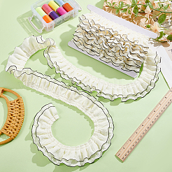 5 ярд двухслойной полиэфирной плиссированной ленты OCOR-MA0001-13