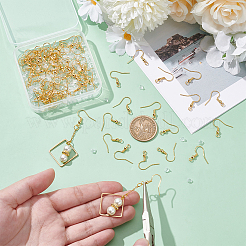 100 шт латунные серьги крючки&nbsp;KK-UN0004-62