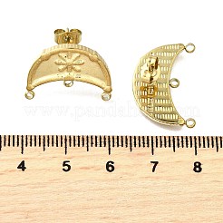 Фурнитура для сережек-гвоздиков из нержавеющей стали 304 STAS-B087-04G-02