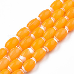 Бусы лэмпворк ручной работы LAMP-N023-004-11