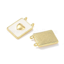 Латунь эмаль подвески&nbsp;KK-L256-34G-01