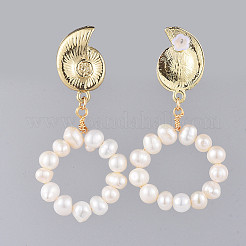 Свисающие серьги EJEW-JE03697-04