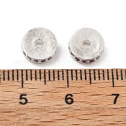 Латунные микро проложить кубического циркония бусы KK-R216-15S-04