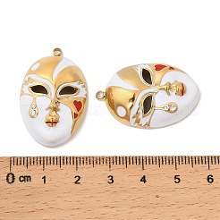 Нержавеющая сталь 304 с эмалированными подвесками из хрустальных страз STAS-G358-04G-01