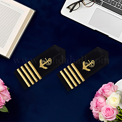 1 пара эполет из полиэфирного волокна&nbsp;AJEW-CN0005-72