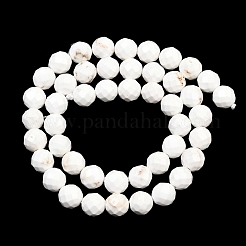 Бусины из натурального магнезита&nbsp;G-Z143-D01-8mm