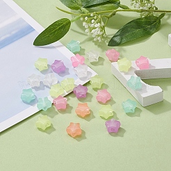 200 шт. Светящиеся акриловые бусины&nbsp;TACR-YW0001-24