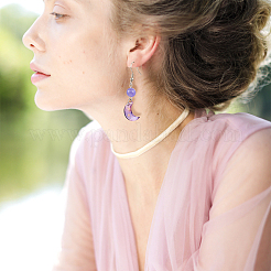 108шт 6 цвета прозрачные стеклянные подвески GLAA-BT0001-04