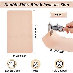 Микроблейдинг силиконовый татуаж бровей практика кожи MRMJ-WH0075-33