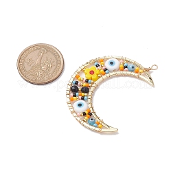 Большие подвески из стекла и лэмпворка&nbsp;PALLOY-MZ00189