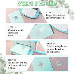 Углеродистая сталь разрезает трафареты DIY-WH0309-2776