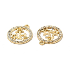 Сплава кристалла горный хрусталь подвески FIND-H039-66G