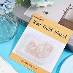 15 шт. латунные застежки-крючки и S-образные крючки KK-BBC0009-36