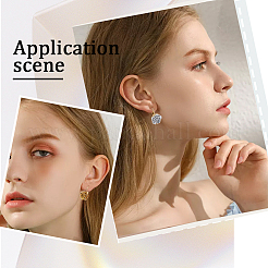 100 шт. 5-х цветные кабошоны из гальванизированной смолы CRES-SC0002-61