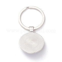 Стеклянный брелок в стиле гордости&nbsp;KEYC-F033-01D