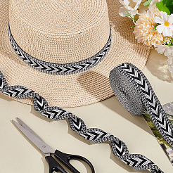 10 ярд полиэстеровой жаккардовой ленты со стрелой&nbsp;OCOR-PH0004-16