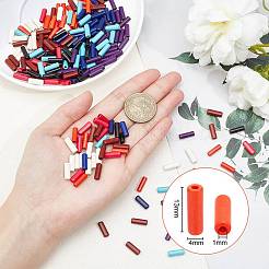 8 нить 8 цвета синтетических бирюзовых бусин нити&nbsp;G-OC0002-11