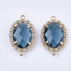 Прозрачные стеклянные соединители звеньев&nbsp;GLAA-T007-09B