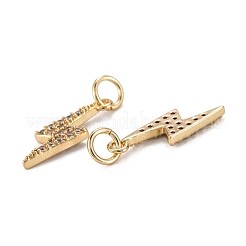 Медные прозрачные кубические циркониевые подвески&nbsp;LS-ZIRC-C024-14G