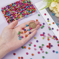 800 шт. непрозрачных акриловых бусин&nbsp;MACR-ME0001-18