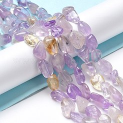 Природные Аметрин бисер нитей G-I351-B11