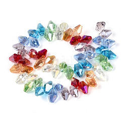 Гальванизируйте прозрачное стекло бисер нитей&nbsp;EGLA-N025-03A-A01