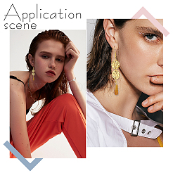 80 шт. 4 цвета подвески-соединители из цинкового сплава в тибетском стиле&nbsp;FIND-PH0004-84