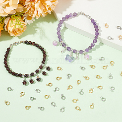 120 шт. 2-х цветные дужки из нержавеющей стали 201 STAS-AR0002-24