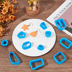 1 набор пластиковых формочек для глины&nbsp;DIY-CP0010-78C