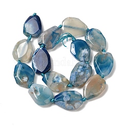 Натуральные вишневые агатовые бусины&nbsp;G-P319-07