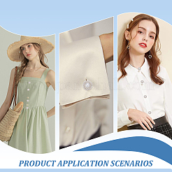 36 шт. пуговицы из цинкового сплава с 1 отверстиями BUTT-AR0001-30