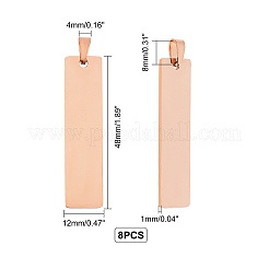 Подвески из нержавеющей стали 304&nbsp;STAS-UN0013-42RG