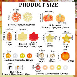 Наборы для поиска бусин на осеннюю тематику DIY-PH0029-86