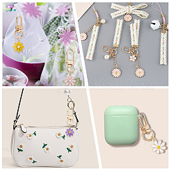 Подвесные украшения из сплава эмали&nbsp;HJEW-AB00652