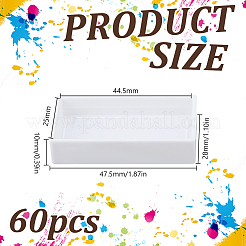 Прямоугольные пластиковые пустые кюветы для акварельных красок&nbsp;KY-WH0045-90