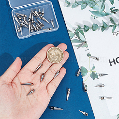 Подвески из нержавеющей стали в стиле 40шт. STAS-UN0052-79