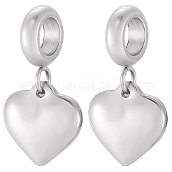 5 шт. европейские подвески из нержавеющей стали 304 STAS-BBC0007-89